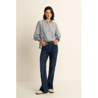 Expresso Blouse Jacquard Breeze Blue